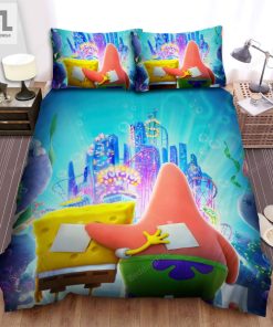 The Spongebob Movie Sponge On The Run 2020 Movie Poster Bed Sheets Duvet Cover Bedding Sets elitetrendwear 1 1
