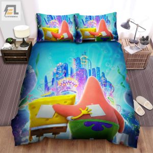 The Spongebob Movie Sponge On The Run 2020 Movie Poster Bed Sheets Duvet Cover Bedding Sets elitetrendwear 1 1