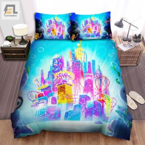 The Spongebob Movie Sponge On The Run 2020 Movie Poster Fanart Bed Sheets Duvet Cover Bedding Sets elitetrendwear 1 1