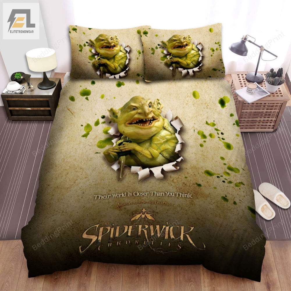 The Spiderwick Chronicles 2008 Movie Tiny Monster Bed Sheets Duvet Cover Bedding Sets 