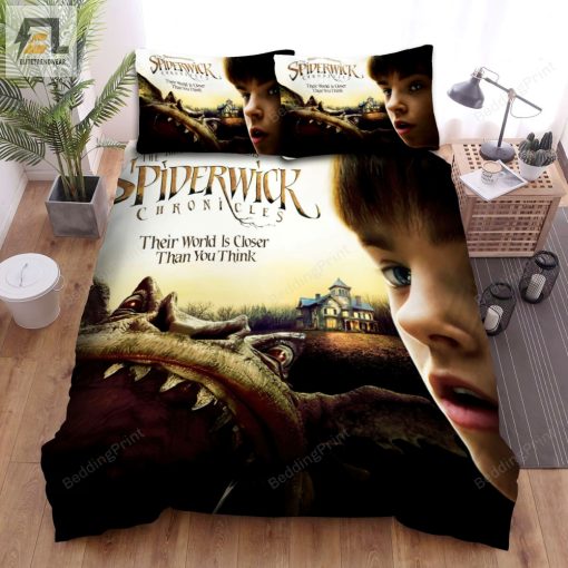 The Spiderwick Chronicles 2008 Movie Their World Is Closer Than You Think 2 Bed Sheets Duvet Cover Bedding Sets elitetrendwear 1