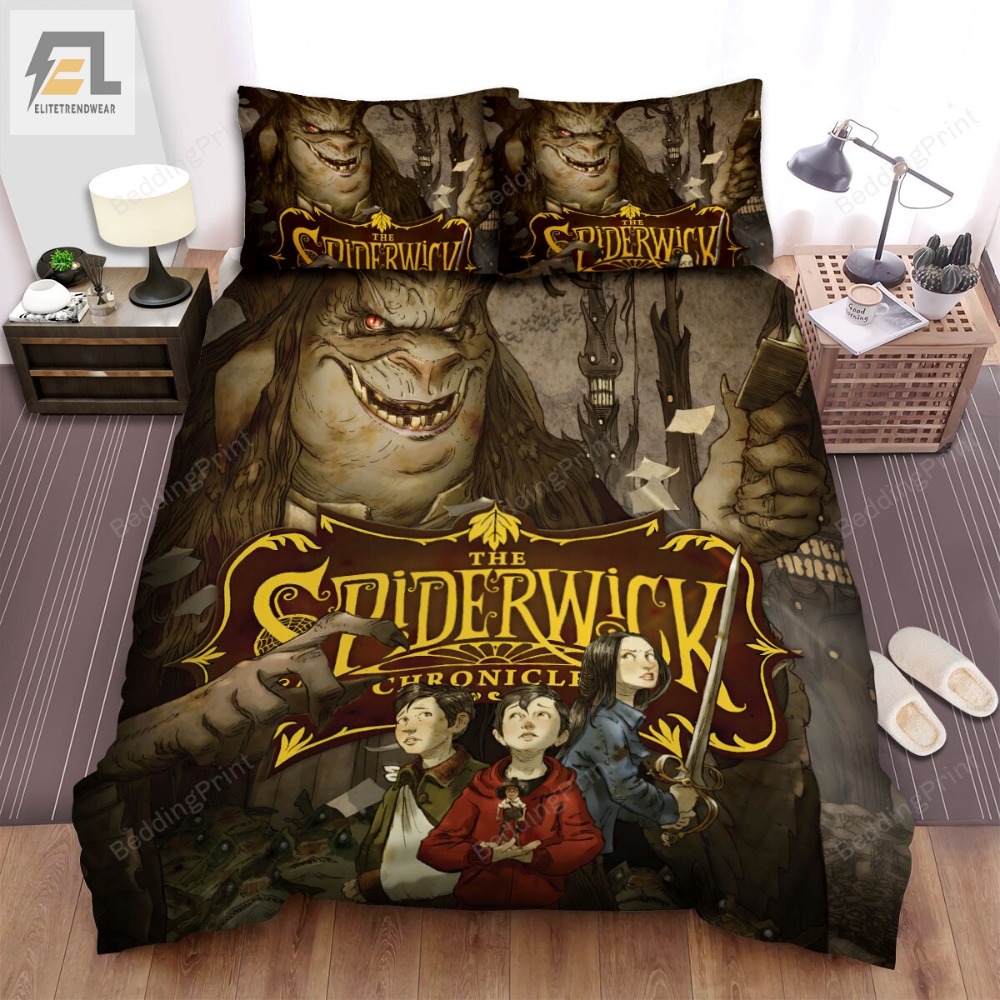 The Spiderwick Chronicles 2008 Movie The Wrath Of Mulgarath Bed Sheets Duvet Cover Bedding Sets 