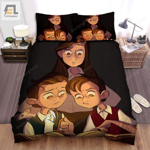 The Spiderwick Chronicles 2008 Movie Siblings Art Bed Sheets Duvet Cover Bedding Sets elitetrendwear 1 1