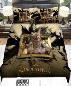 The Spiderwick Chronicles 2008 Movie Pig Creature Bed Sheets Duvet Cover Bedding Sets elitetrendwear 1 1