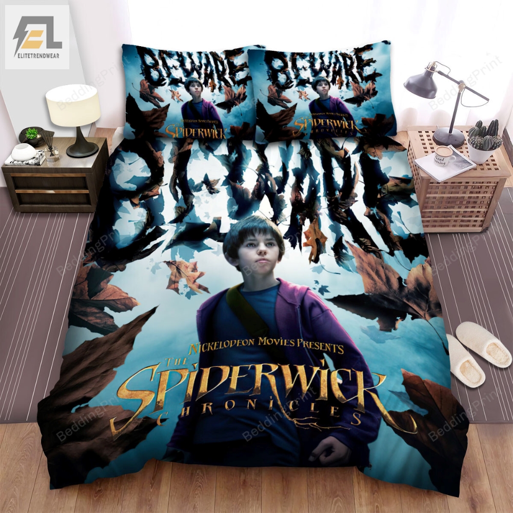 The Spiderwick Chronicles 2008 Movie Beware Of The World Around You Bed Sheets Duvet Cover Bedding Sets 
