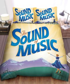 The Sound Of Music Vintage Musical Poster Bed Sheets Spread Comforter Duvet Cover Bedding Sets elitetrendwear 1 1
