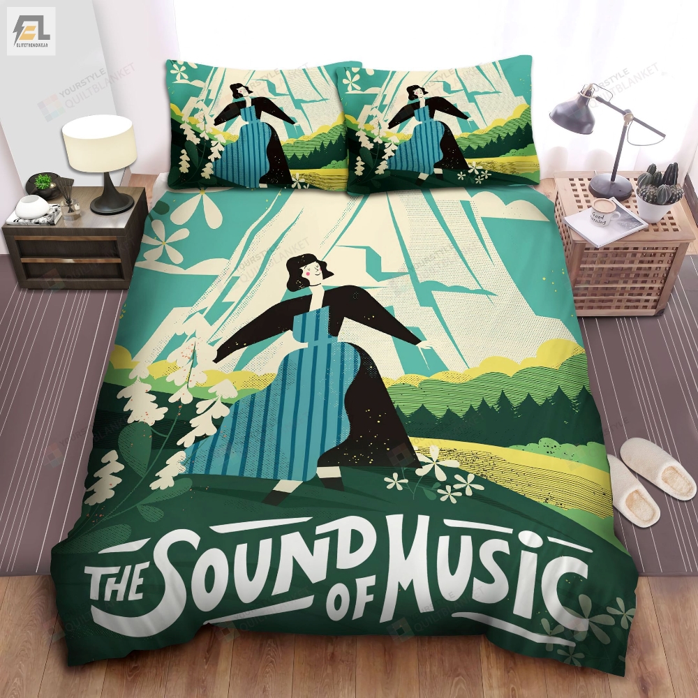The Sound Of Music Musical Performance Art Poster Bed Sheets Spread Comforter Duvet Cover Bedding Sets 