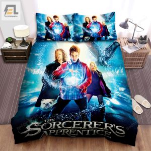 The Sorcereras Apprentice Movie Poster 3 Bed Sheets Duvet Cover Bedding Sets elitetrendwear 1 1