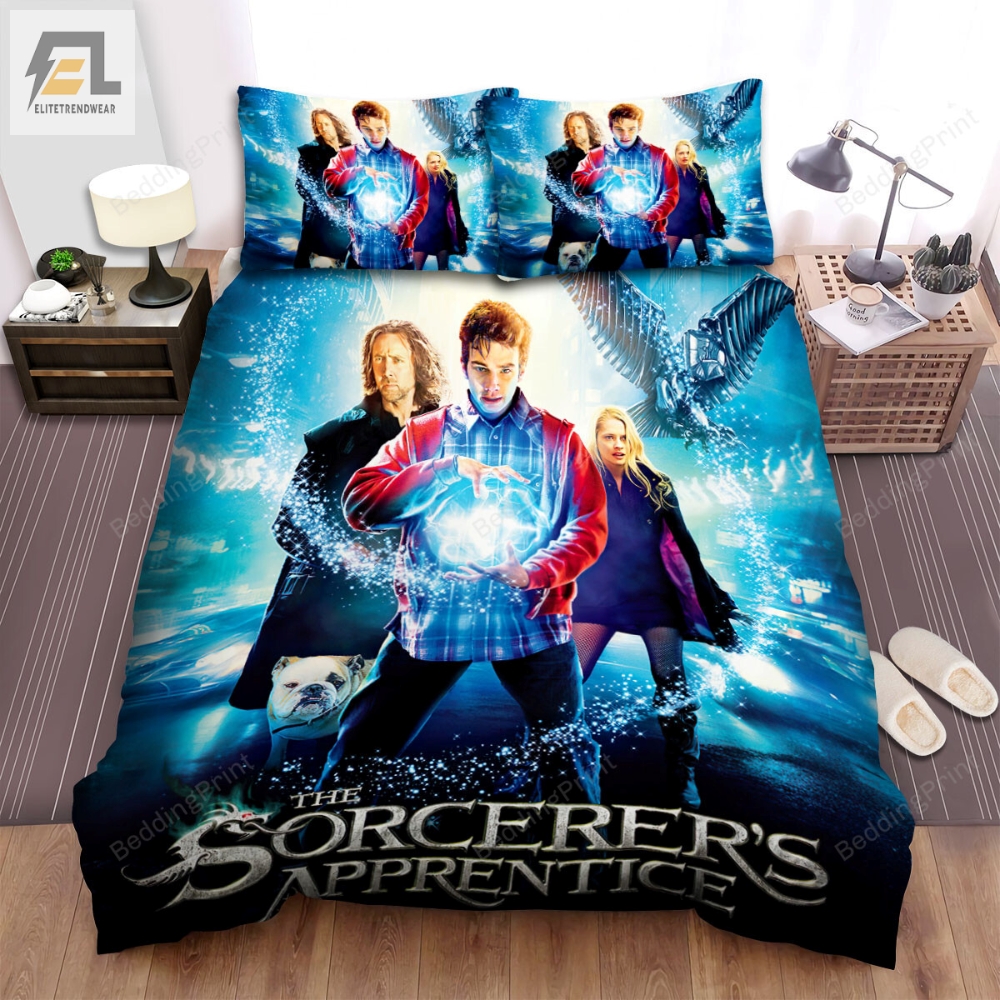 The Sorcererâs Apprentice Movie Poster 3 Bed Sheets Duvet Cover Bedding Sets 