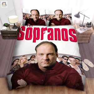 The Sopranos Original Character Poster Bed Sheet Spread Duvet Cover Bedding Sets elitetrendwear 1 1