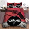 The Sopranos Gun And Bullets Art Poster Bed Sheet Spread Duvet Cover Bedding Sets elitetrendwear 1