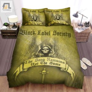 The Song Remains Not Black Label Society Bed Sheets Spread Comforter Duvet Cover Bedding Sets elitetrendwear 1 1