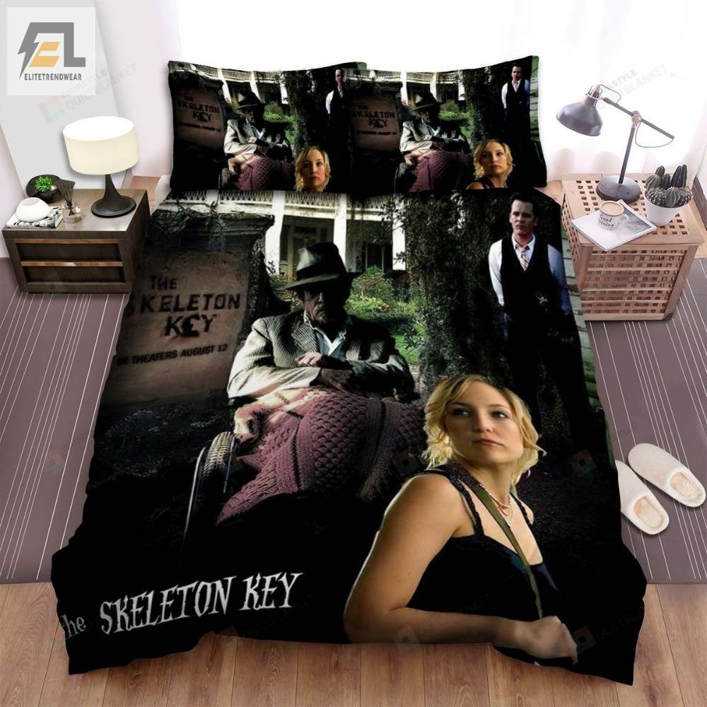 The Skeleton Key 2005 Abandoned House Movie Poster Bed Sheets Spread Comforter Duvet Cover Bedding 