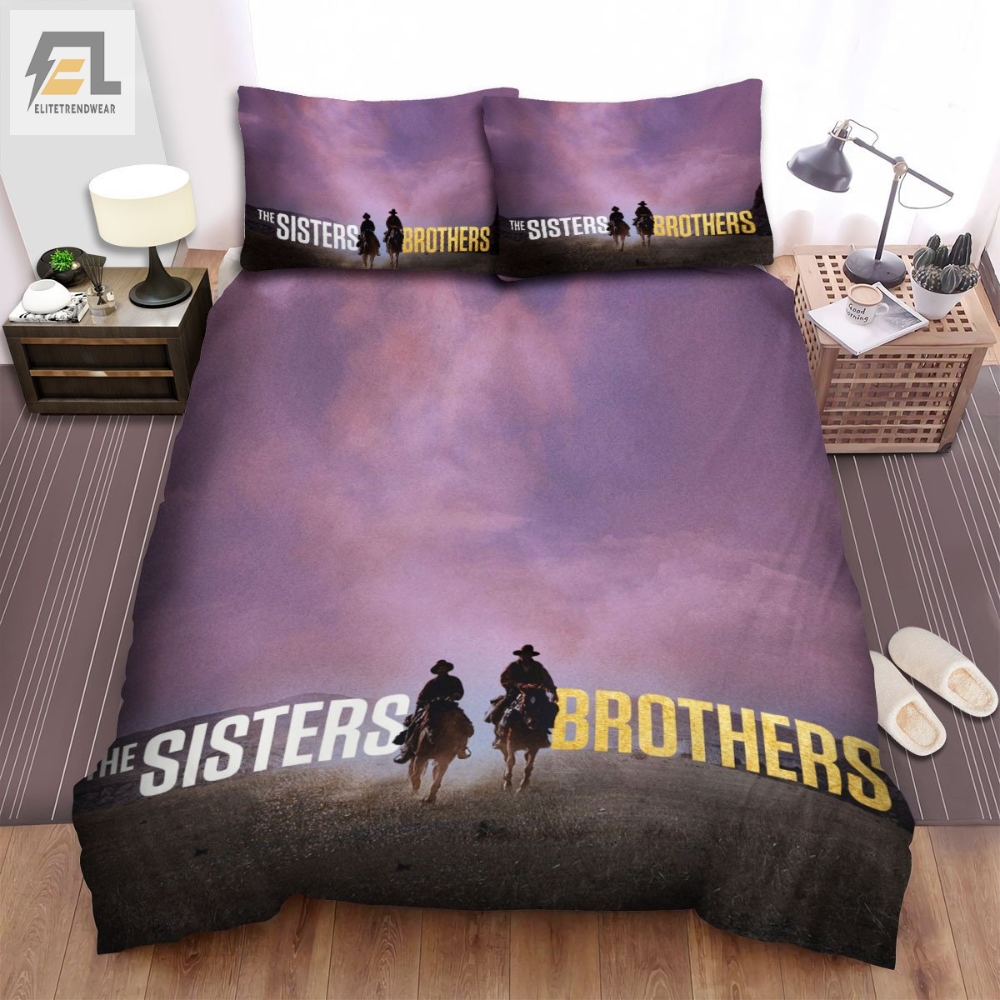 The Sisters Brothers Poster 2 Bed Sheets Spread Comforter Duvet Cover Bedding Sets 
