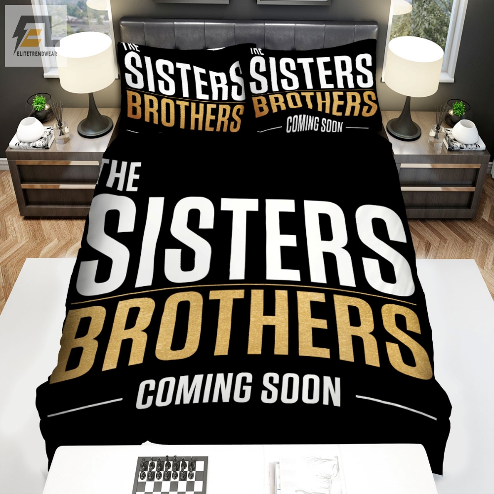 The Sisters Brothers Poster Trailer Bed Sheets Spread Comforter Duvet Cover Bedding Sets 