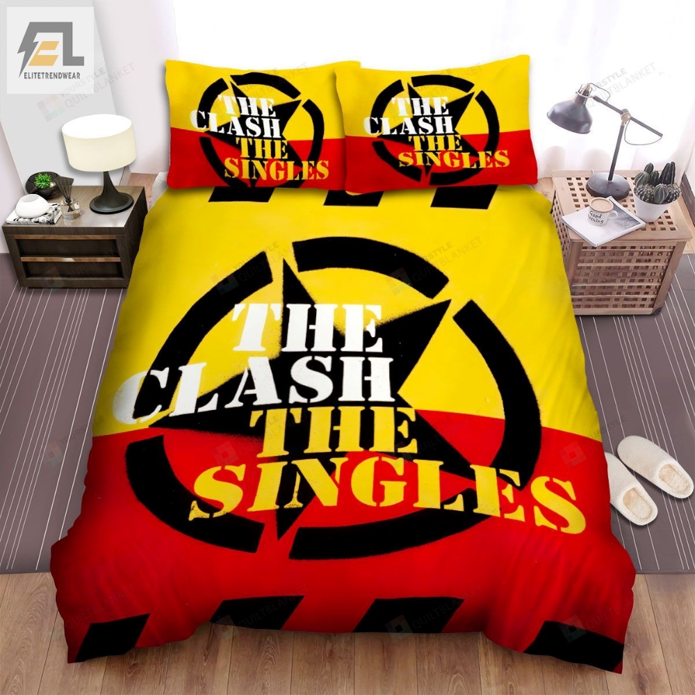 The Singles The Clash Bed Sheets Spread Comforter Duvet Cover Bedding Sets 