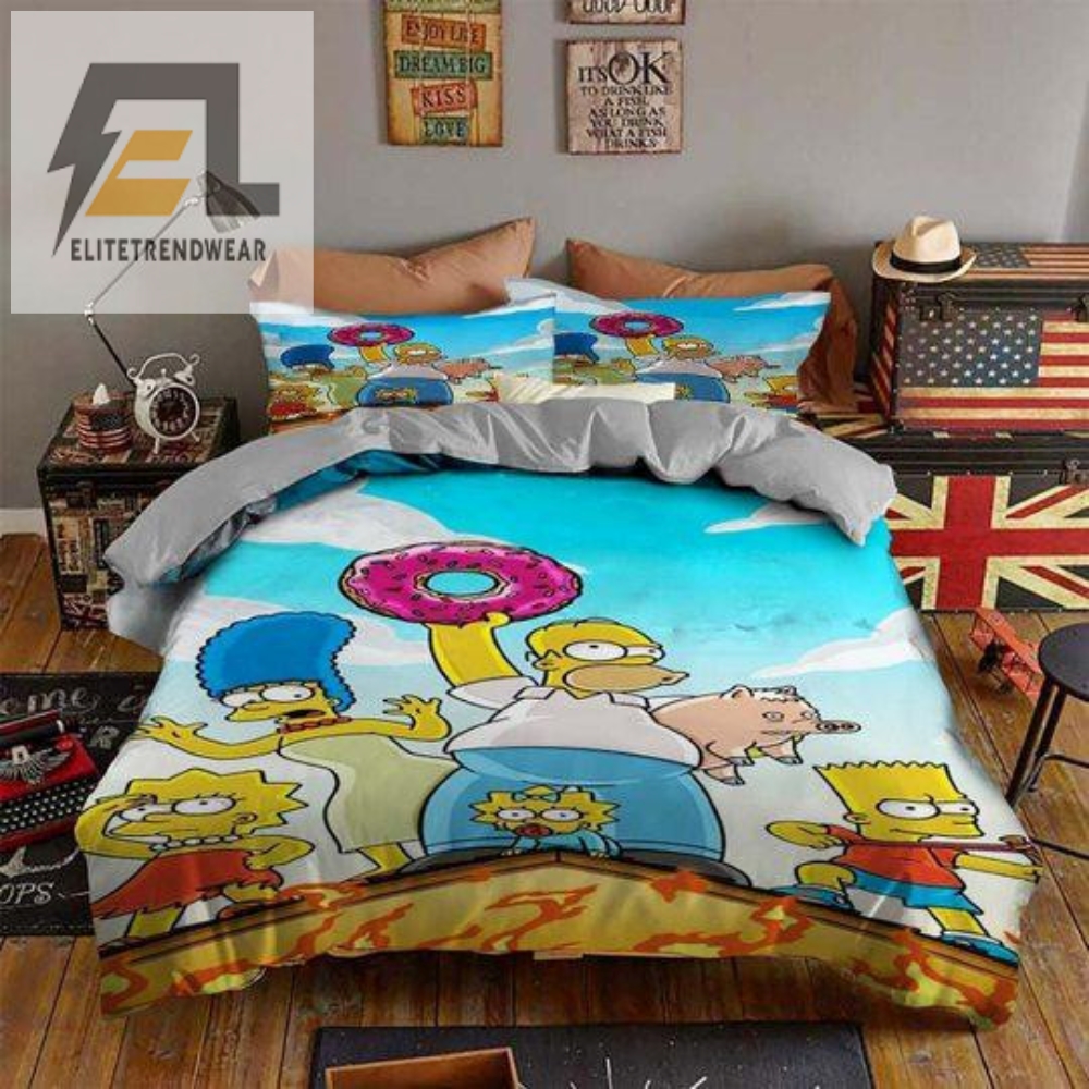 The Simpsons Kct100994 Bedding Set 