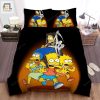 The Simpsons Homer Becomes A Grim Reaper Bed Sheets Duvet Cover Bedding Sets elitetrendwear 1