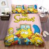 The Simpsons 1989 Movie Cover Bed Sheets Duvet Cover Bedding Sets elitetrendwear 1