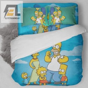 The Simpsons A Bedding Set Duvet Cover Pillow Cases elitetrendwear 1 1