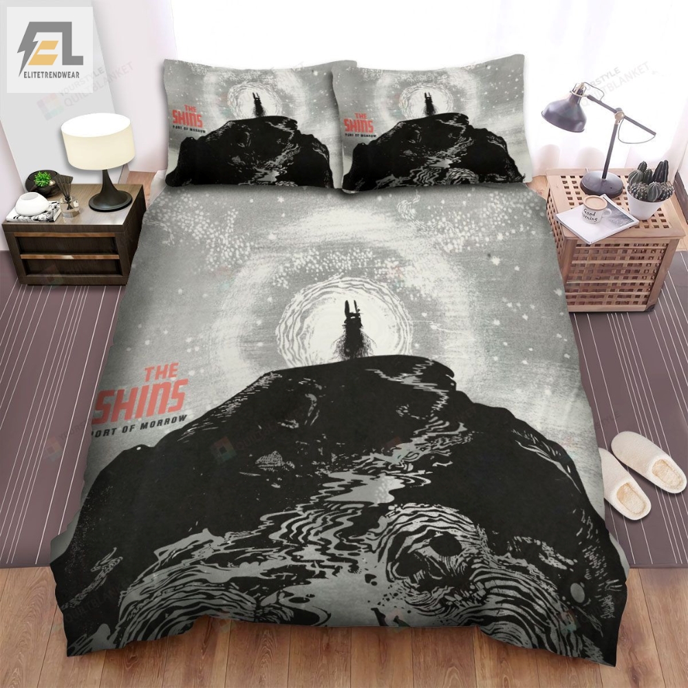 The Shins Band Port Of Morrow Album Cover Bed Sheets Spread Comforter Duvet Cover Bedding Sets 