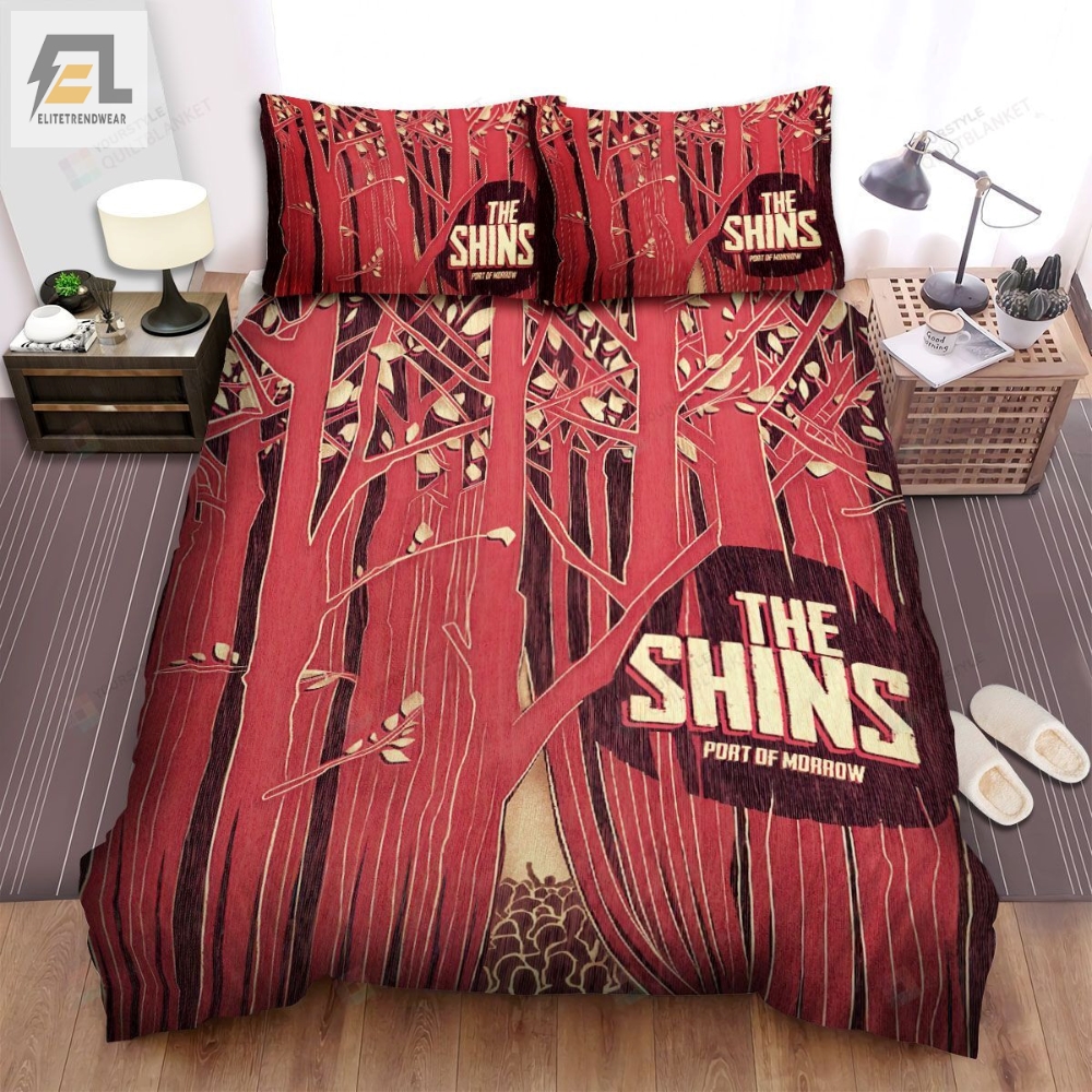 The Shins Band Forest Art Bed Sheets Spread Comforter Duvet Cover Bedding Sets 