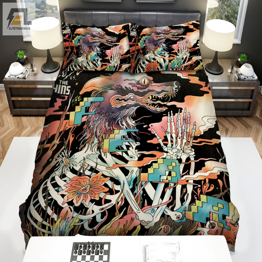 The Shins Band Fear Album Cover Bed Sheets Spread Comforter Duvet Cover Bedding Sets 