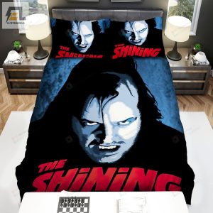 The Shining The Men With White Eyes Art Poster Bed Sheets Spread Comforter Duvet Cover Bedding Sets elitetrendwear 1 1