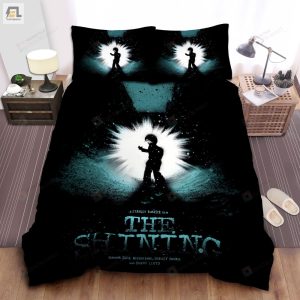The Shining Danny In Snowstorm Film Poster Bed Sheets Spread Comforter Duvet Cover Bedding Sets elitetrendwear 1 1