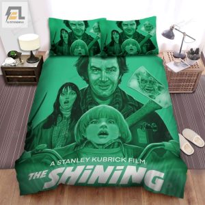 The Shining A Stanley Kubrick Film Movie Poster Ver 3 Bed Sheets Spread Comforter Duvet Cover Bedding Sets elitetrendwear 1 1