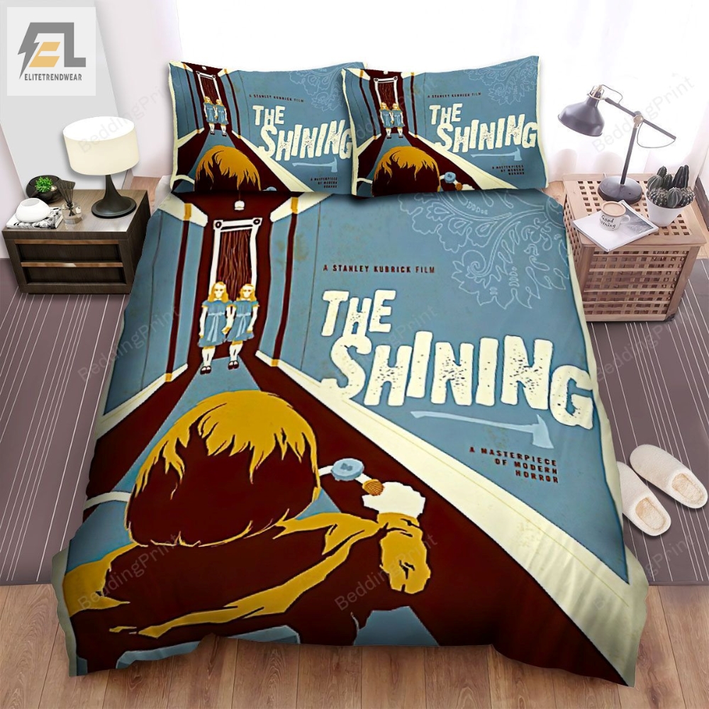 The Shining A Masterpiece Of Modern Horror Movie Poster Bed Sheets Duvet Cover Bedding Sets 
