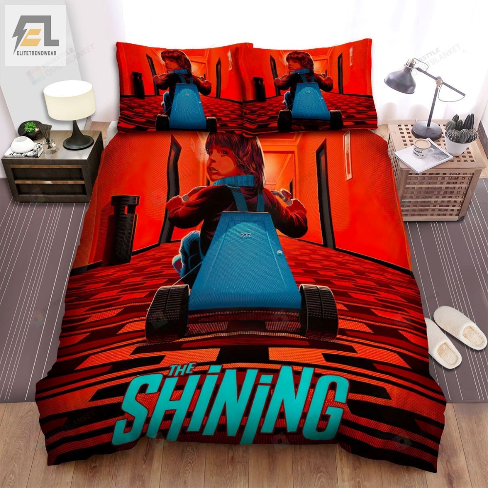 The Shining A Baby Is Driving In The House Movie Poster Bed Sheets Spread Comforter Duvet Cover Bedding Sets 