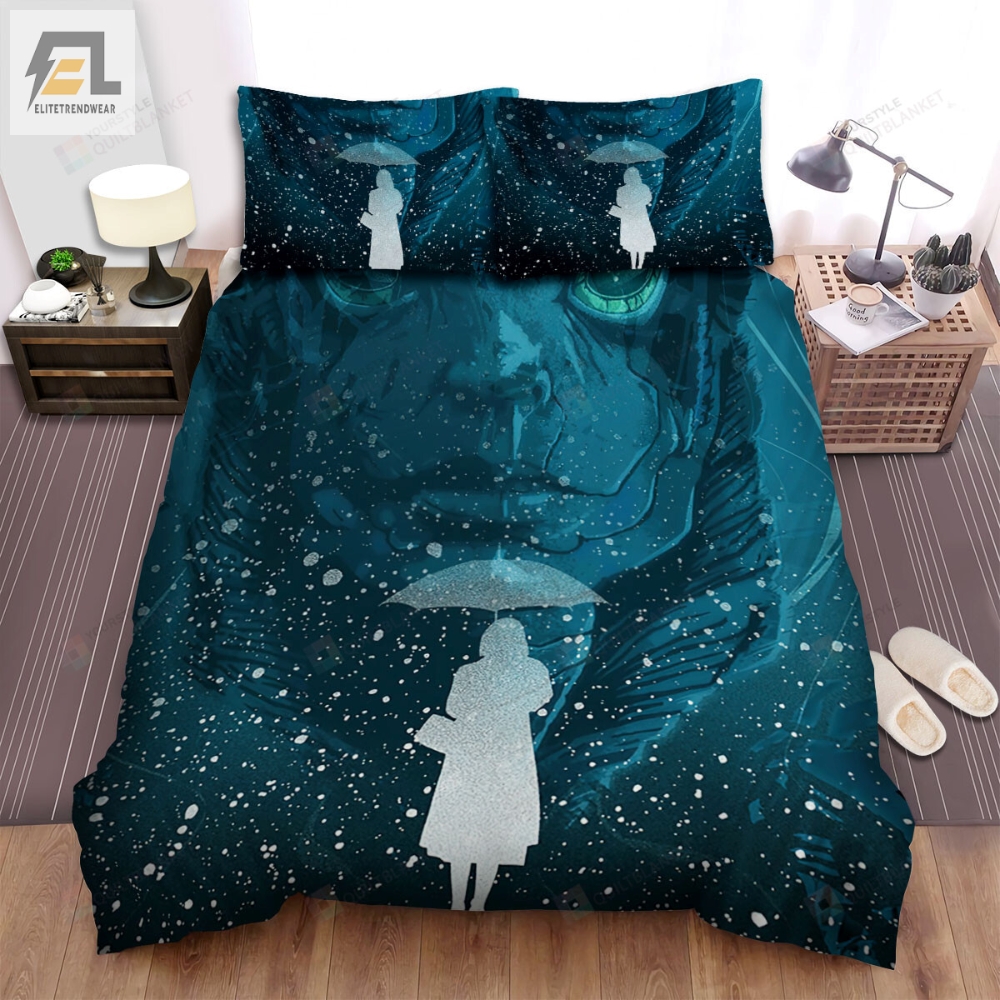 The Shape Of Water 2017 Movie Illustration 5 Bed Sheets Duvet Cover Bedding Sets 