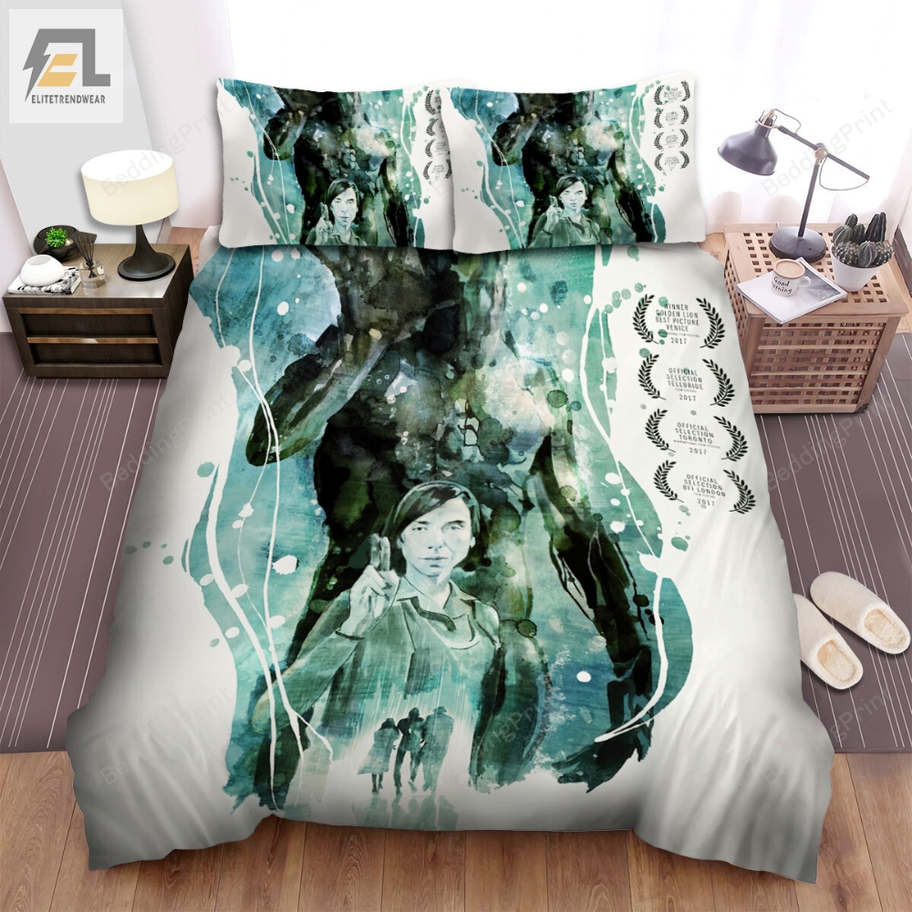 The Shape Of Water 2017 Movie Digital Art Bed Sheets Duvet Cover Bedding Sets 