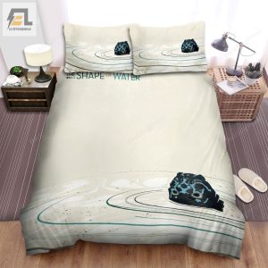 The Shape Of Water 2017 Movie Digital Art 3 Bed Sheets Duvet Cover Bedding Sets elitetrendwear 1 1