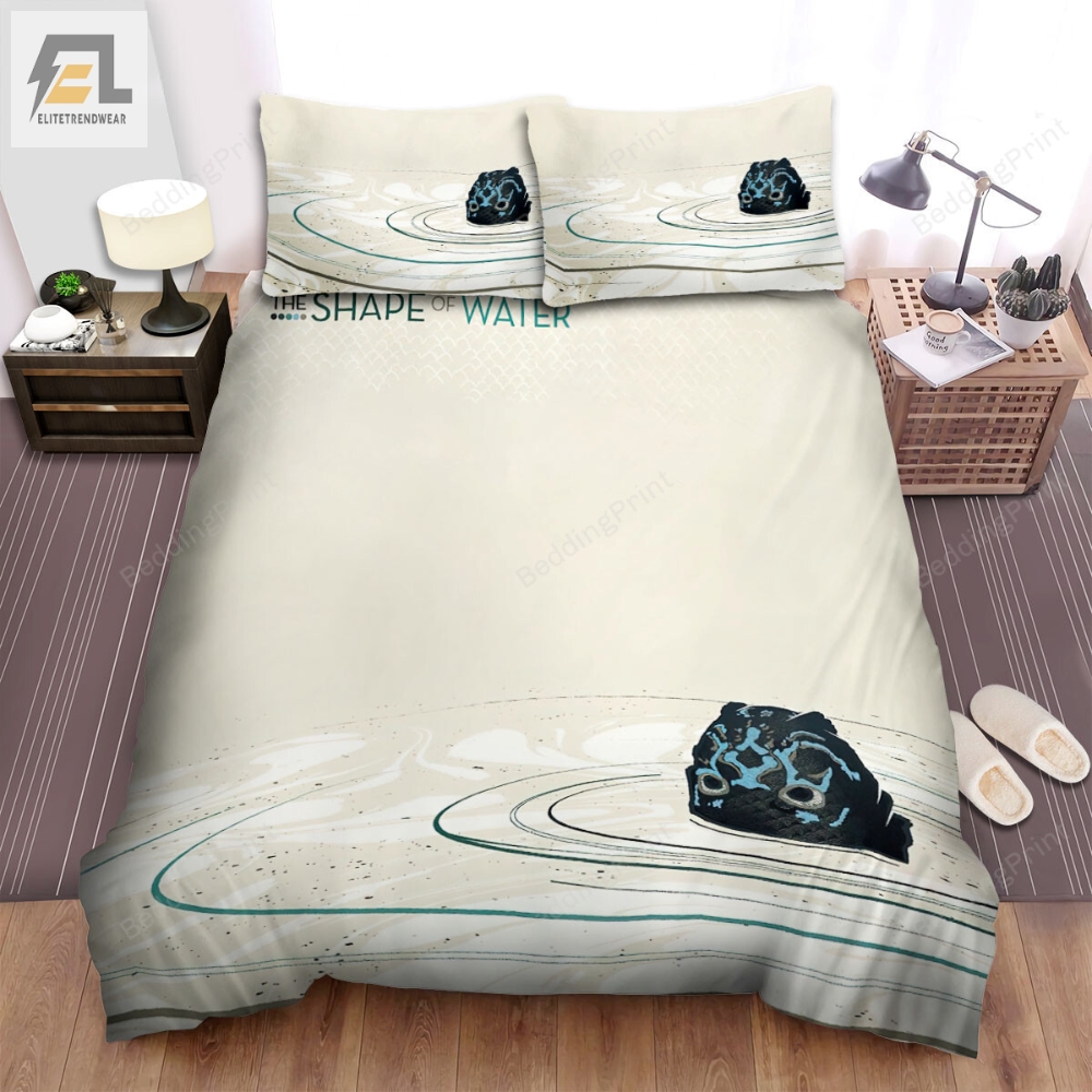 The Shape Of Water 2017 Movie Digital Art 3 Bed Sheets Duvet Cover Bedding Sets 