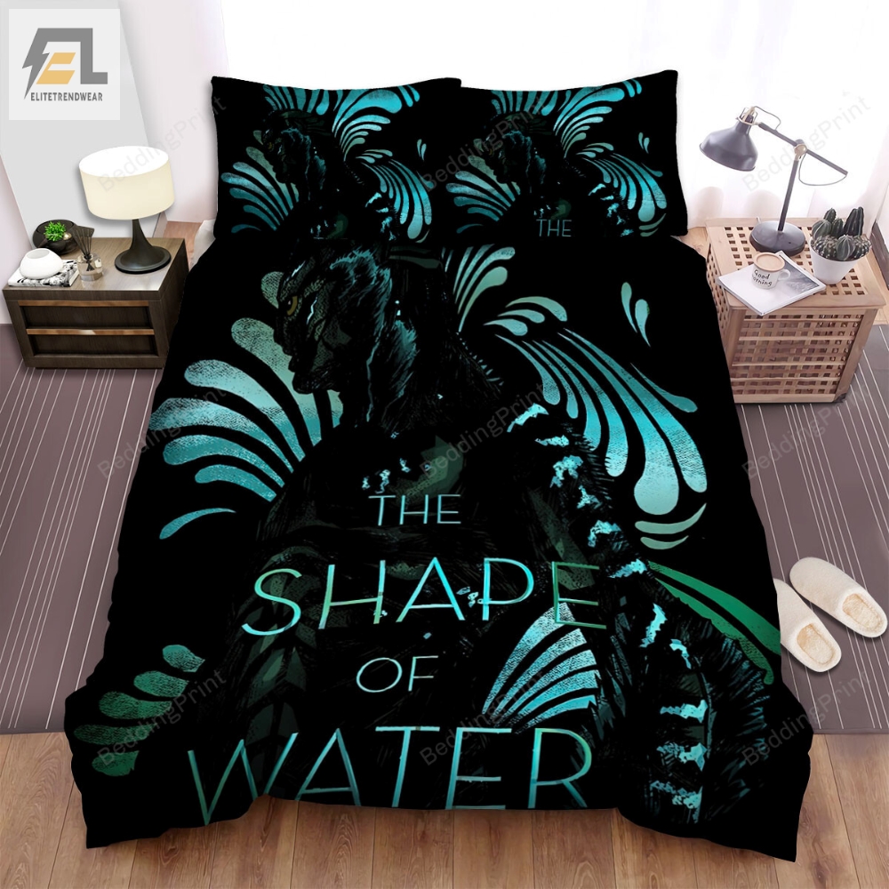 The Shape Of Water 2017 Movie Digital Art 10 Bed Sheets Duvet Cover Bedding Sets 