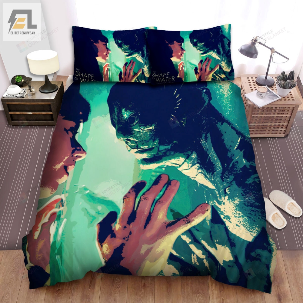 The Shape Of Water 2017 Movie Art 2 Bed Sheets Duvet Cover Bedding Sets 