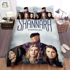 The Shannara Chronicles 2016A2017 One Man Three Woman Movie Poster Bed Sheets Duvet Cover Bedding Sets elitetrendwear 1 1