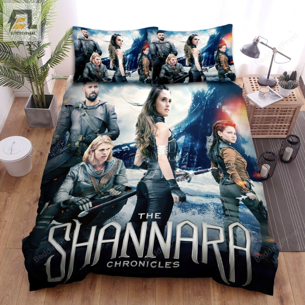 The Shannara Chronicles 2016Â2017 In The Middle Of The Sea Movie Poster Bed Sheets Duvet Cover Bedding Sets 
