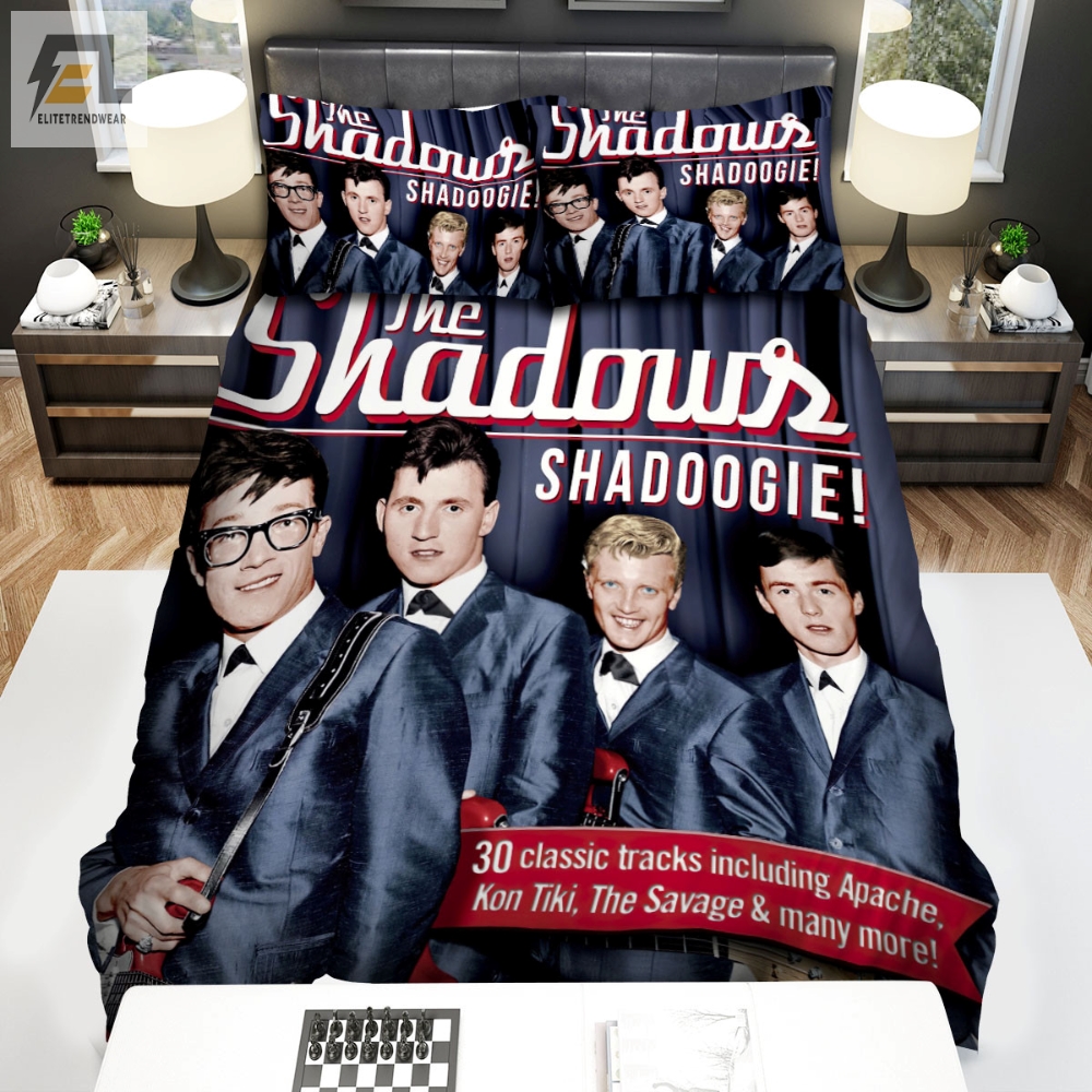The Shadows Colorful Poster Bed Sheets Duvet Cover Bedding Sets 