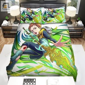 The Seven Deadly Sins Character King Bed Sheets Spread Comforter Duvet Cover Bedding Sets elitetrendwear 1 1