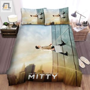 The Secret Life Of Walter Mitty 2013 Movie Poster 5 Bed Sheets Duvet Cover Bedding Sets elitetrendwear 1 1