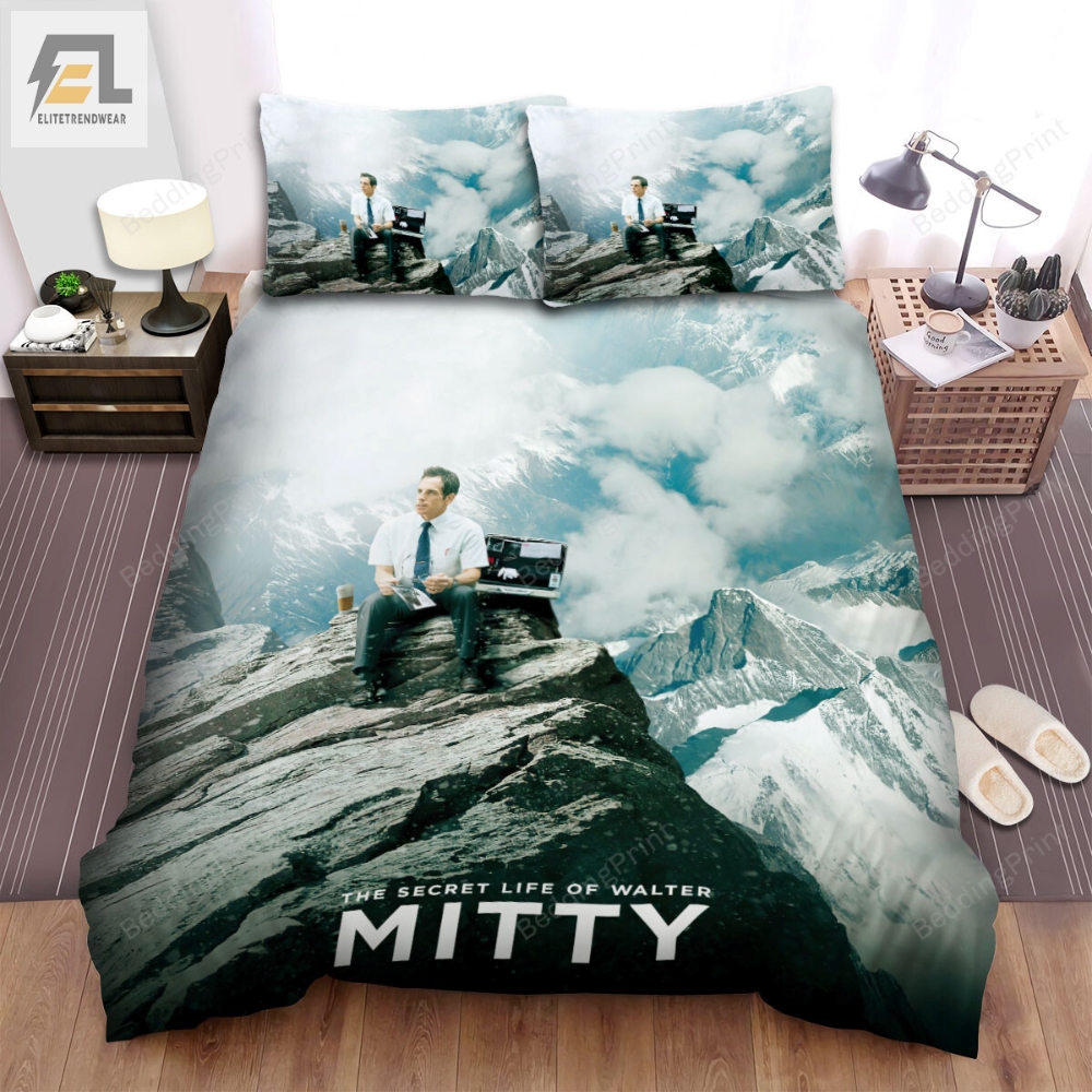 The Secret Life Of Walter Mitty 2013 Movie Poster 3 Bed Sheets Duvet Cover Bedding Sets 