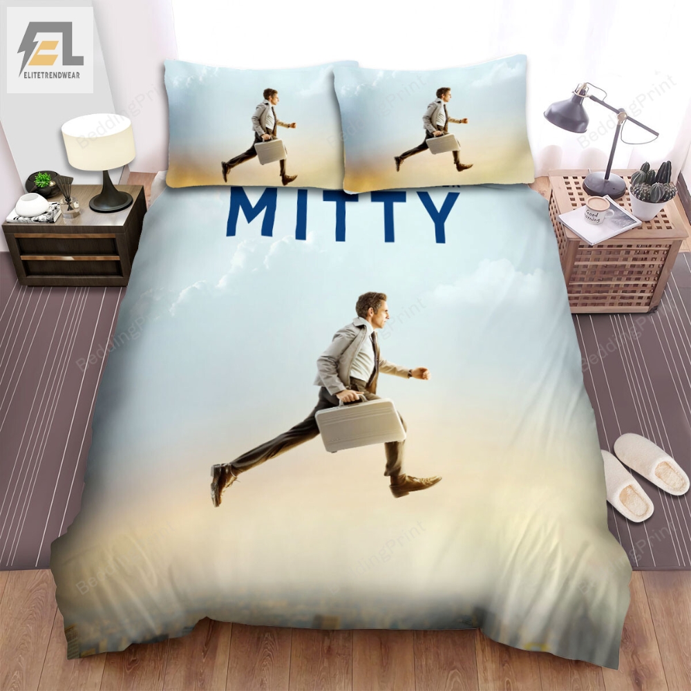 The Secret Life Of Walter Mitty 2013 Movie Poster 2 Bed Sheets Duvet Cover Bedding Sets 