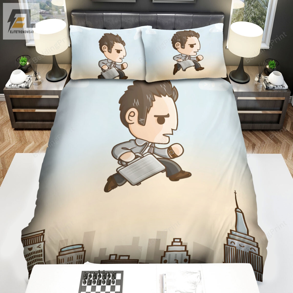 The Secret Life Of Walter Mitty 2013 Movie Digital Art 4 Bed Sheets Duvet Cover Bedding Sets 