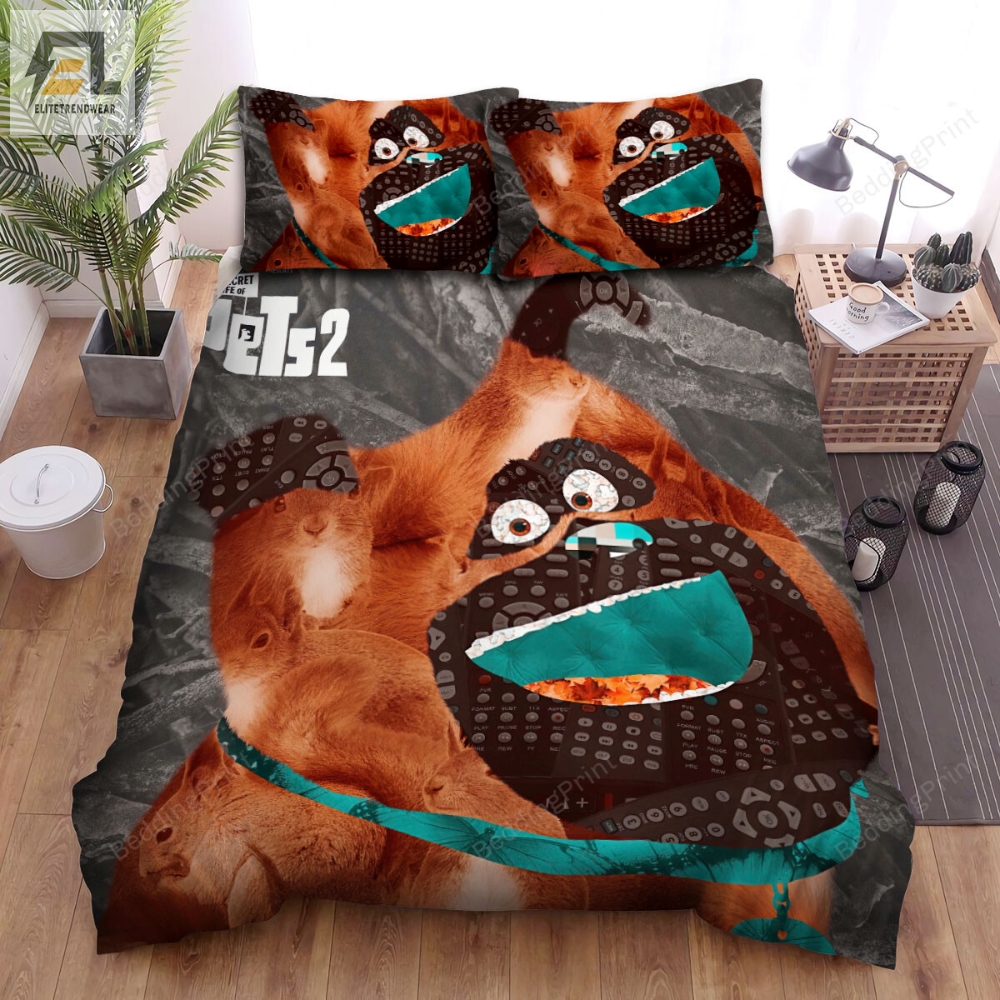 The Secret Life Of Pets 2 2019 Movie Illustration 2 Bed Sheets Duvet Cover Bedding Sets 