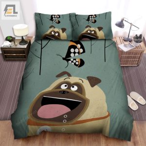 The Secret Life Of Pets 2 2019 Mel Illustration Poster Bed Sheets Duvet Cover Bedding Sets elitetrendwear 1 1
