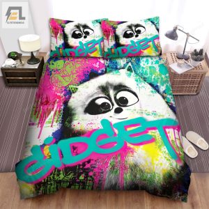 The Secret Life Of Pets 2 2019 Gidget Poster Artwork Bed Sheets Duvet Cover Bedding Sets elitetrendwear 1 1