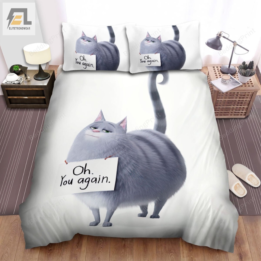 The Secret Life Of Pets 2 2019 Chloe Poster Bed Sheets Duvet Cover Bedding Sets 